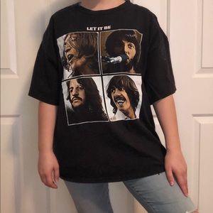 Beatles let it be t shirt !!